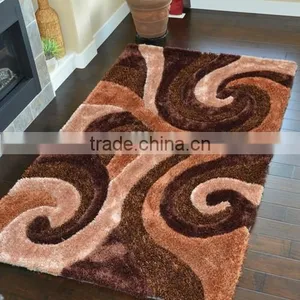 Hand Made Wool And Silk Carpet thumbnail-3