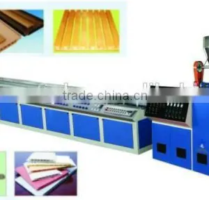 PVC&WOOD Plastic Composit Profile Production Line thumbnail-1