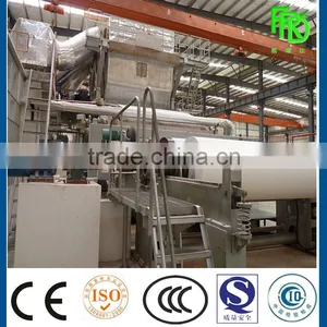 Full Automatic Toilet Tissue Recycle Waste Paper Making Machine thumbnail-2
