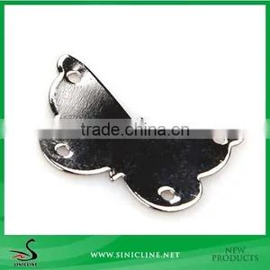 Sinicline Butterfly Design Brass Metal Label for Bag thumbnail-1