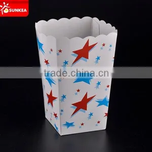 Custom Printed Star Design Paper Popcorn Packaging thumbnail-1