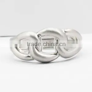 Factory Wholesale Fashion Women 316L Stainless Steel Bracelet Bangle thumbnail-2