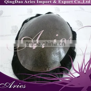 Brazilian Human Hair Toupee,human Hair Toupee for Women,mans Toupee Full Thin Skin thumbnail-1