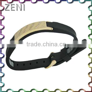 Lowest Ex-factory Price High-quality Silicone Energy Bracelet thumbnail-1