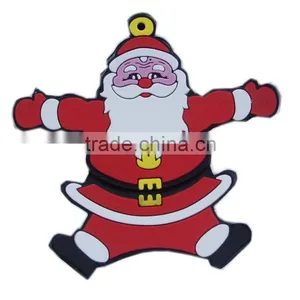 Funny Shape and High Quality! Christmas Rubber Usb Stick thumbnail-1