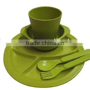 Bamboo Fiber Kids Bowl thumbnail-3