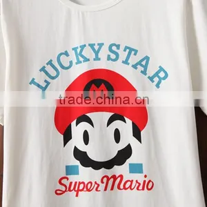 2015 New Product Super Mario Wholesale Fashion Cotton Fancy Design T-shirt thumbnail-5