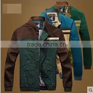 Spring and Autumn New Men's Casual Cotton Collar Korean Wave of Men Thin Coat Jacket Cotton Jacket thumbnail-1