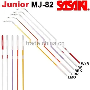 Rhythmic Gymnastics SASAKI JUNIOR STICK MJ-82-LMO Luminous Orange thumbnail-1
