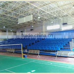 For Multipurpose Indoor Athletic Venues Retractable Telescopic Bleachers thumbnail-5