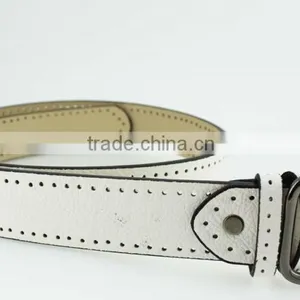 2015 Women Plain Fashion PU Leather Jeans Belt With Fuax Leather and Square Buckles in Yiwu thumbnail-4