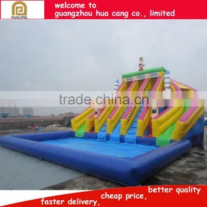 Factory Manufacturer Durable Giant Outdoor Inflatable Slide Water Slide thumbnail-3