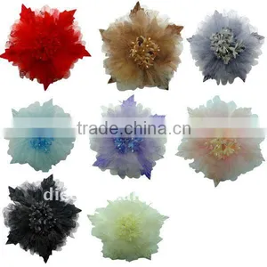 Environmental Bright Color Flower Brooch thumbnail-1
