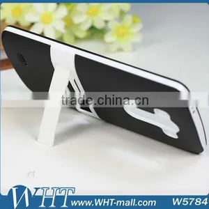 Matte TPU Mobile Phone Case for LG G3 With PC Stand thumbnail-2