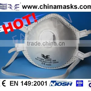 Non-woven Dust Mask FFP3V Dust Mask Disposable Dust Mask thumbnail-2