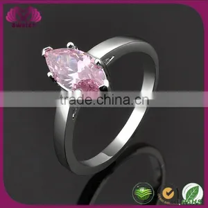 2015 Fashion Pink Stone Ring Semi Mount Ring Setting Oval thumbnail-1