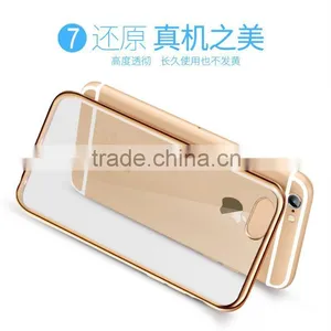 Hot Selling High Quality Soft Tpu Silicone Transparent Clear Crystal Cases for lg k7 m1 thumbnail-3
