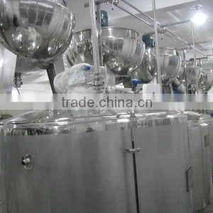 Industrial Stainless Steel Steam Jacketed Kettle Tilting Jacketed Kettle With Agitator thumbnail-1