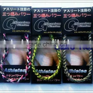 2015 Braided Rope Custom Titanium Baseball Necklace thumbnail-5