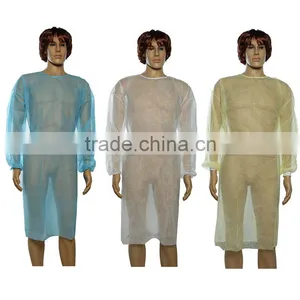 White Hospital Nonwoven Fabric Surgical Gown thumbnail-1