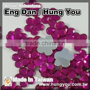 Bling Flower Shaped Flat Back Rhinestones for Nail Art thumbnail-1