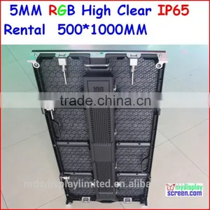 Led Display Panel, 500mm*1000mm,full Color Rental Die-casting for Event,p6.25 thumbnail-1