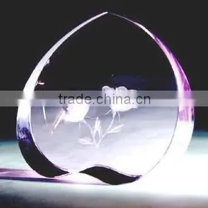 Prominent Technical 2 Heads Crystal 3D Photo Engraved Laser Engraving Machine thumbnail-5