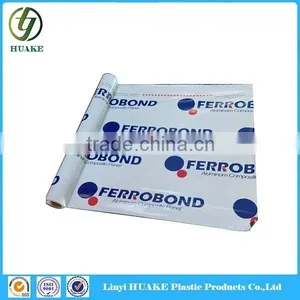 Plastic Core PE Surface Guard Tape For Gold Mirror Composite Panels, Gold Mirror Composite Panels Protective Film thumbnail-1