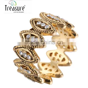 Gold Plated Jewelry Diamond Fashion Gold Ring Unisex Jewelry 2015 thumbnail-1