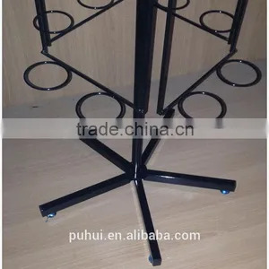 High Quality 4 Sides Rotating Plastic Cup Display Stand From China Manufacturer thumbnail-2