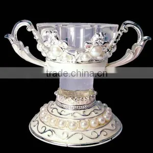 2014 New Design, Crystal/Glass Pen Holder With Enamel for Home Decoration thumbnail-1