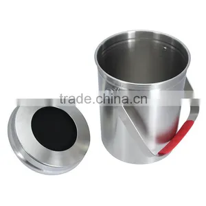 Houseware Factory Home-use 1.0 Gallon Metal Mini Trash Can thumbnail-2