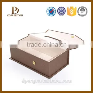 Express Custom Excellent Quality Top Leather Tissue Dispenser thumbnail-1