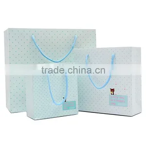 Soft Color Bag Paper Bag Gift Bag Shopping Paper Bag High Quality Customized Print Your Logo thumbnail-4