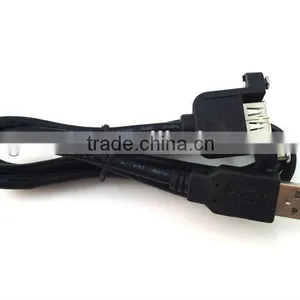USB A Male to USB Female Panel Mount Adapter thumbnail-1