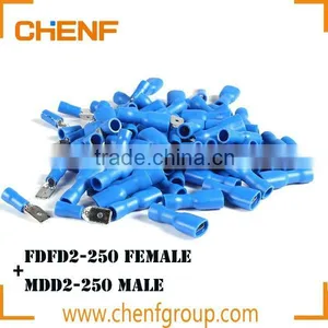 Hot Sell Fully Insulated Female Pre- Insulated Terminal / Plug Spring FDFD2-250 6.3 Plug-in Terminals thumbnail-6
