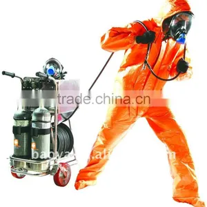 Baoya Trolley Mounted Air Breathing Apparatus Fire Fighting Respirator Safety Equipment thumbnail-1
