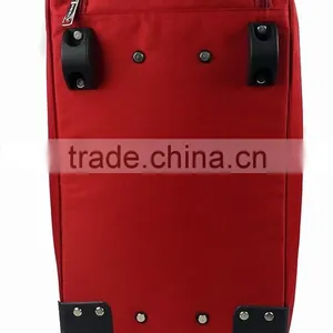 Trolley Bag Red Color Portable 600D Oxford Trolley Travel Bag thumbnail-6