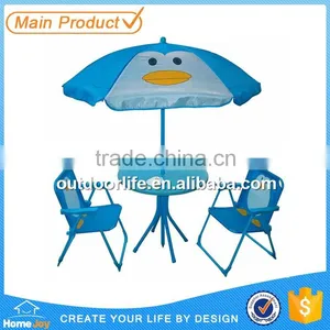 Lovely Kids Patio Set With Umbrella, Table and Chairs Set, Kids Outdoor Furniture thumbnail-1