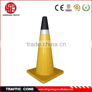 28 Inch Yellow Pvc Cone thumbnail-1