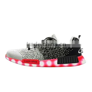 High Quality Luminous Rubber Sole LED Running Shoe thumbnail-2