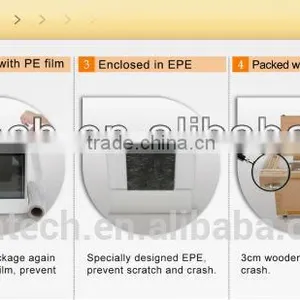 Richtech Quality Video Advertising Display Transparent LCD Showbox Jewelry Display thumbnail-2