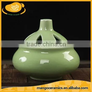 Cheap Wholesale Mini Size Ceramic Porcelain Aroma Oil Burner thumbnail-4