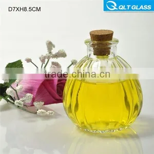 Round Reed Diffuser Glass Bottle Decorative Aroma Diffuser Bottle thumbnail-2