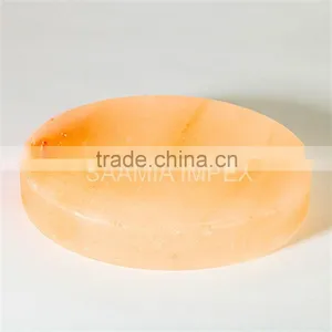 Beautiful Himalayan Salt Cooking Plate Round thumbnail-1