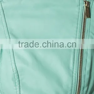 Short Ladies Leather Jackets thumbnail-6