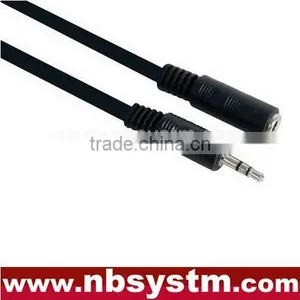 3.5mm Stereo Plug Male to 3.5mm Stereo Jack Female Extension Cable thumbnail-1