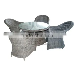 2016 Outdoor Furniture Round Wicker Weaving Dining Set thumbnail-1