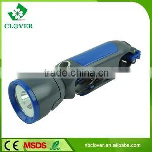 ABS Material 1W LED Brightness Led Long Range Flashlight Torch thumbnail-2