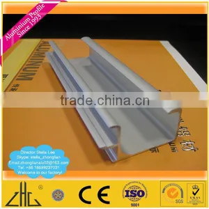 Wow!! 6063T5 Anodized Matt Brushed Aluminium Handle Profile / Mirror Finished Aluminium Frame Kitchen Aluminium Profile Handle thumbnail-1